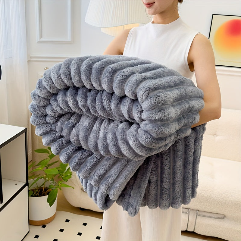Soft & Warm Faux Sheepskin Blanket