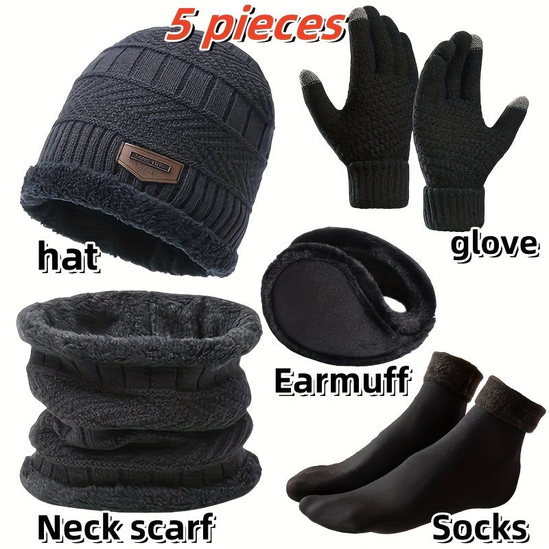 5-Piece Men's Winter Warmth Set