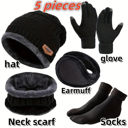 5-Piece Men's Winter Warmth Set