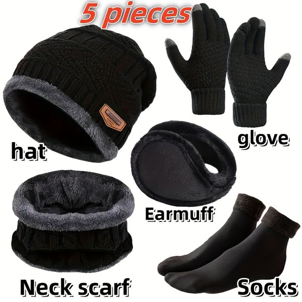 5-Piece Men's Winter Warmth Set